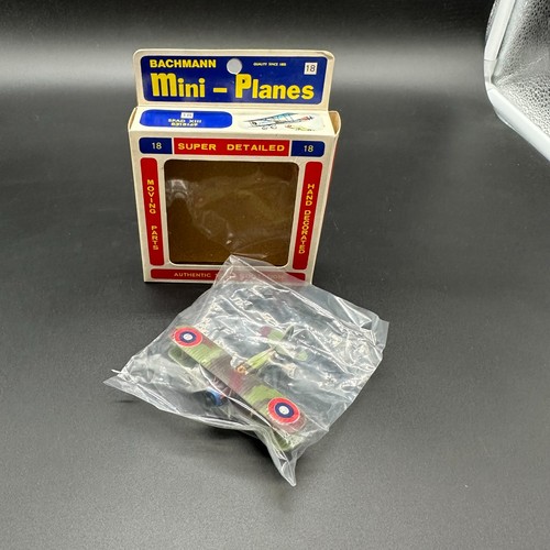 Vtg bachmann mini planes spad - vtg, mini-planes