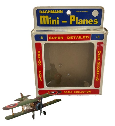Vtg bachmann mini planes spad - mini-planes,
